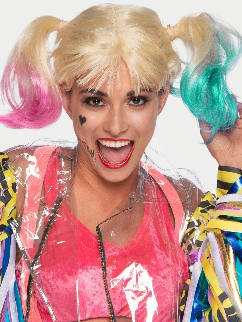 Rubie's Harley Quinn Deluxe Costume For Adults - Warner Bros Birds Of Prey 4 Rubie's Harley Quinn Deluxe Costume For Adults - Warner Bros Birds Of Prey