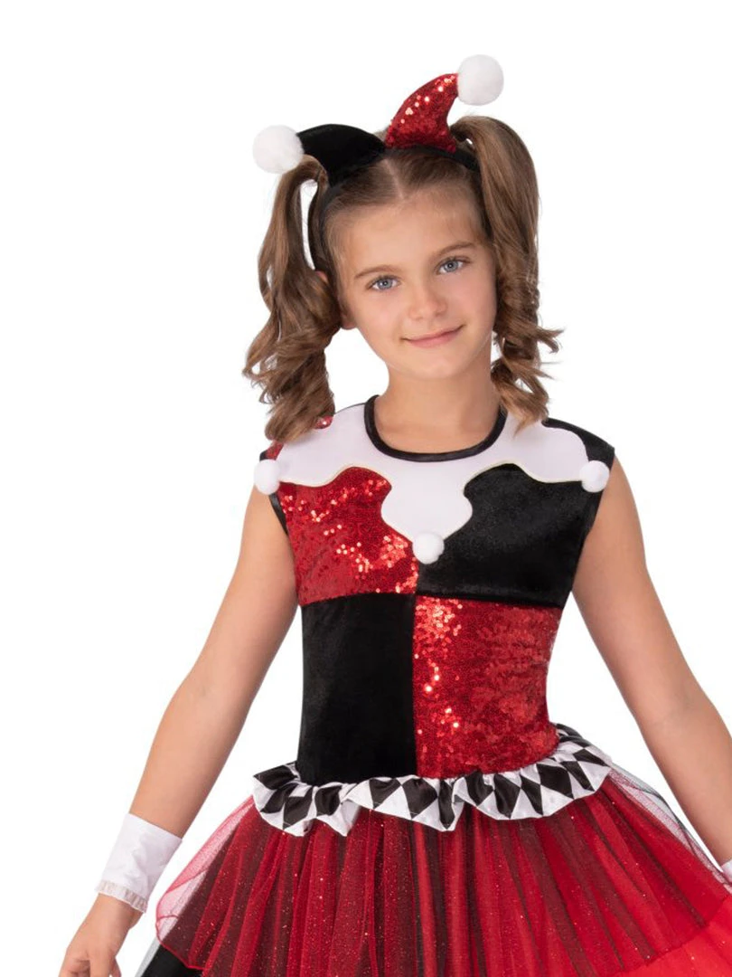 Rubie's Harley Quinn Deluxe Tutu Costume For Kids - Warner Bros DC Comics 4 Rubie's Harley Quinn Deluxe Tutu Costume For Kids - Warner Bros DC Comics