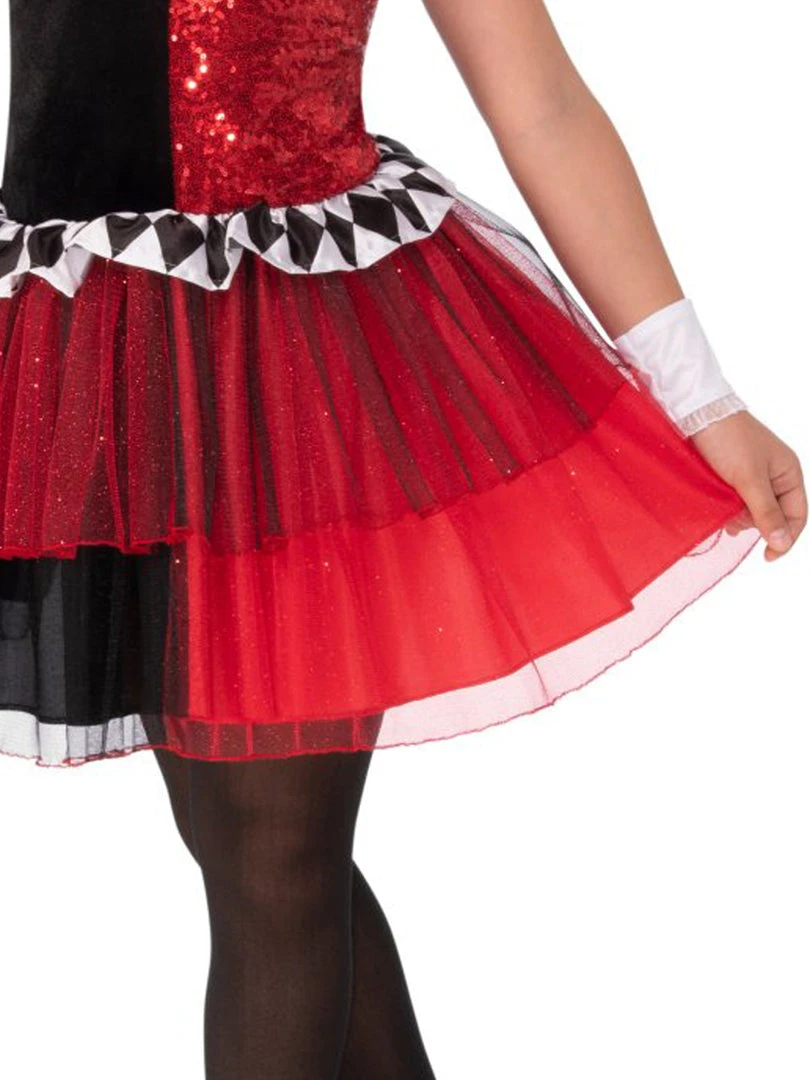 Rubie's Harley Quinn Deluxe Tutu Costume For Kids - Warner Bros DC Comics 5 Rubie's Harley Quinn Deluxe Tutu Costume For Kids - Warner Bros DC Comics