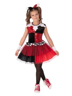 Rubie's Harley Quinn Deluxe Tutu Costume For Kids - Warner Bros DC Comics