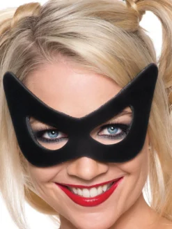 Rubie's Harley Quinn Eye Mask For Adults - Warner Bros DC Comics