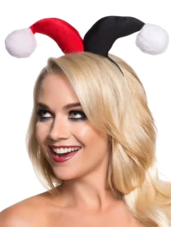 Rubie's Adults Harley Quinn Fool's Hat Headband - Warner Bros DC Comics