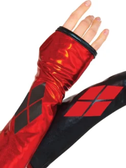 Rubie's Harley Quinn Gauntlets For Adults - Warner Bros DC Comics