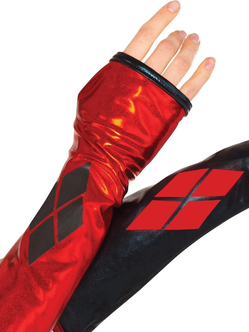 Rubie's Harley Quinn Gauntlets For Adults - Warner Bros DC Comics 4 Rubie's Harley Quinn Gauntlets For Adults - Warner Bros DC Comics