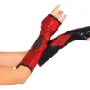 Rubie's Harley Quinn Gauntlets For Adults - Warner Bros DC Comics 1 Rubie's Harley Quinn Gauntlets For Adults - Warner Bros DC Comics