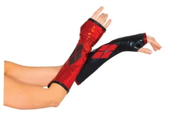 Rubie's Harley Quinn Gauntlets For Adults - Warner Bros DC Comics