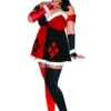 Rubie's Harley Quinn Plus Size Costume For Adults - Warner Bros DC Comics