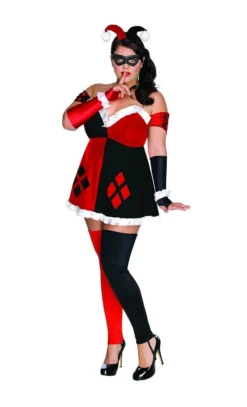 Rubie's Harley Quinn Plus Size Costume For Adults - Warner Bros DC Comics