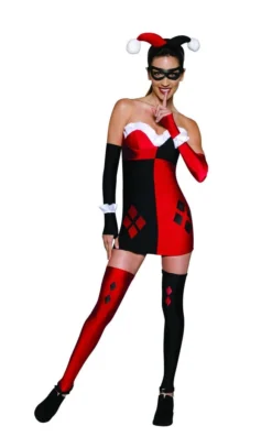 Rubie's Harley Quinn Secret Wishes Costume For Adults - Warner Bros DC Comics