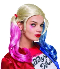 Rubie's Harley Quinn Wig For Adults - Warner Bros Suicide Squad