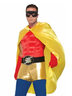 Forum Novelties Hero Cape Yellow For Adults