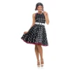 Goddessey Llc Hot 50s Black Dress Costume For Adults 2 Goddessey Llc Hot 50s Black Dress Costume For Adults