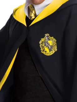Rubie's Hufflepuff Deluxe Robe For Adults - Warner Bros Harry Potter