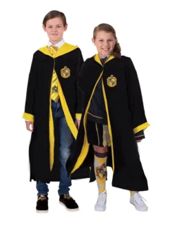Rubie's Hufflepuff Robe For Kids - Warner Bros Harry Potter