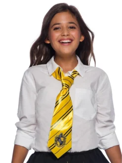 Rubie's Hufflepuff Tie - Warner Bros Harry Potter