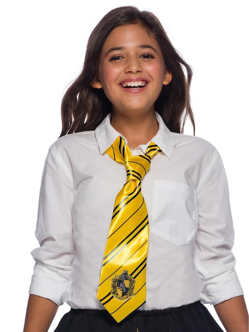 Rubie's Hufflepuff Tie - Warner Bros Harry Potter 4 Rubie's Hufflepuff Tie - Warner Bros Harry Potter
