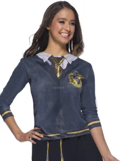 Rubie's Hufflepuff Top For Adults - Warner Bros Harry Potter