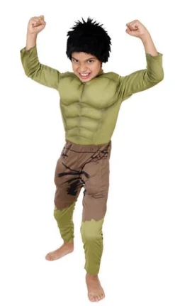 Rubie's Hulk Deluxe Costume For Kids - Marvel Avengers
