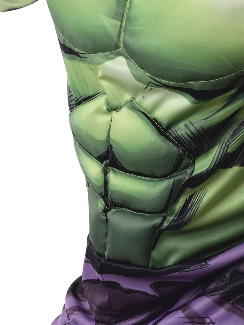Rubie's Hulk Deluxe Costume For Kids - Marvel Avengers 5 Rubie's Hulk Deluxe Costume For Kids - Marvel Avengers