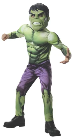 Rubie's Hulk Deluxe Costume For Kids - Marvel Avengers