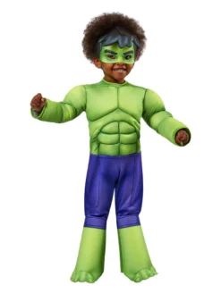 Rubie's Kids Hulk Deluxe Costume For Toddlers - Marvel Spidey & His Amazing Friends