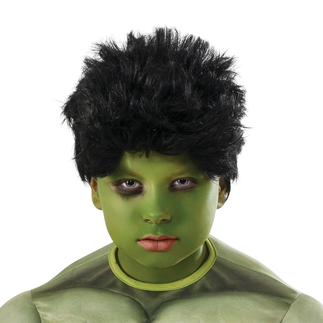 Rubie's Hulk Wig For Kids - Marvel Avengers 4 Rubie's Hulk Wig For Kids - Marvel Avengers
