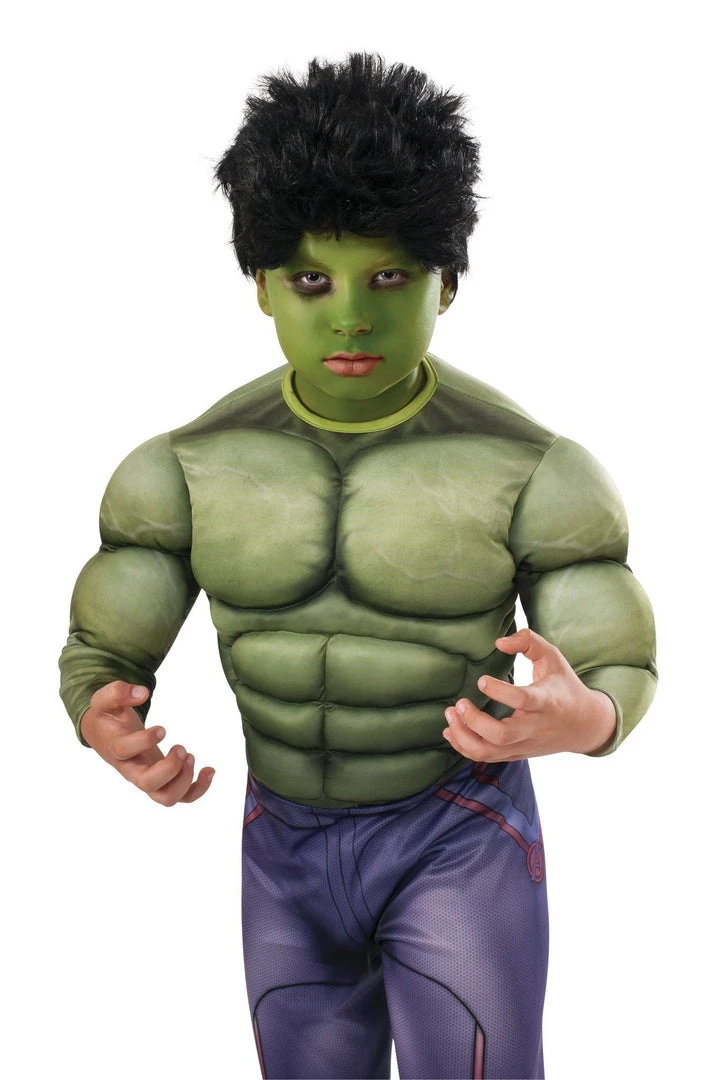 Rubie's Hulk Wig For Kids - Marvel Avengers 3 Rubie's Hulk Wig For Kids - Marvel Avengers