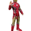 Rubie's Iron Man Deluxe Costume For Kids - Marvel Avenger: Endgame 1 Rubie's Iron Man Deluxe Costume For Kids - Marvel Avenger: Endgame