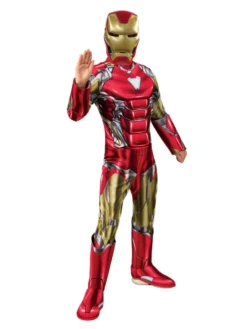 Rubie's Iron Man Deluxe Costume For Kids - Marvel Avenger: Endgame