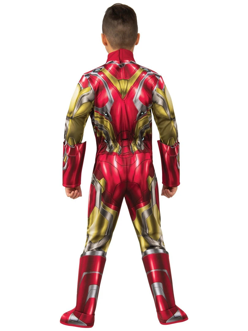 Rubie's Iron Man Deluxe Costume For Kids - Marvel Avengers 4 Rubie's Iron Man Deluxe Costume For Kids - Marvel Avengers