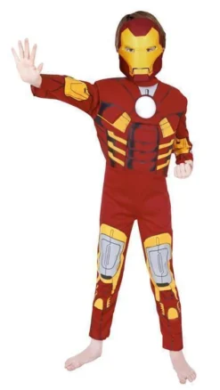 Rubie's Iron Man Deluxe Costume For Kids - Marvel Avengers