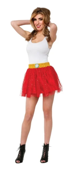 Rubie's Iron Rescue Glitter Tutu Skirt For Adults - Marvel Avengers