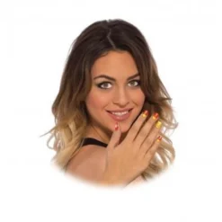 Rubie's Iron Rescue Nail Sticker Decals - Marvel Avengers Adults