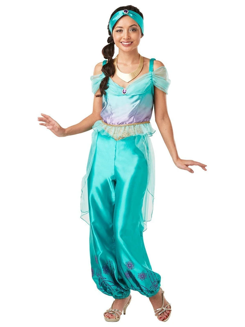 Rubie's Jasmine Deluxe Costume For Adults - Disney Aladdin 5 Rubie's Jasmine Deluxe Costume For Adults - Disney Aladdin