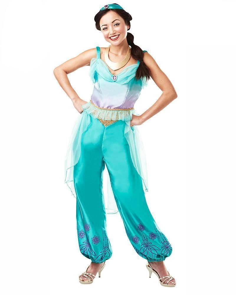 Rubie's Jasmine Deluxe Costume For Adults - Disney Aladdin 3 Rubie's Jasmine Deluxe Costume For Adults - Disney Aladdin