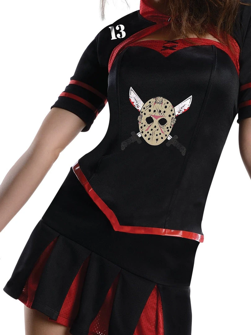Rubie's Jason Voorhees Cheerleader Costume For Adults - Friday The 13th 4 Rubie's Jason Voorhees Cheerleader Costume For Adults - Friday The 13th