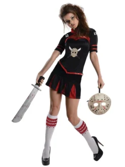 Rubie's Jason Voorhees Cheerleader Costume For Adults - Friday The 13th
