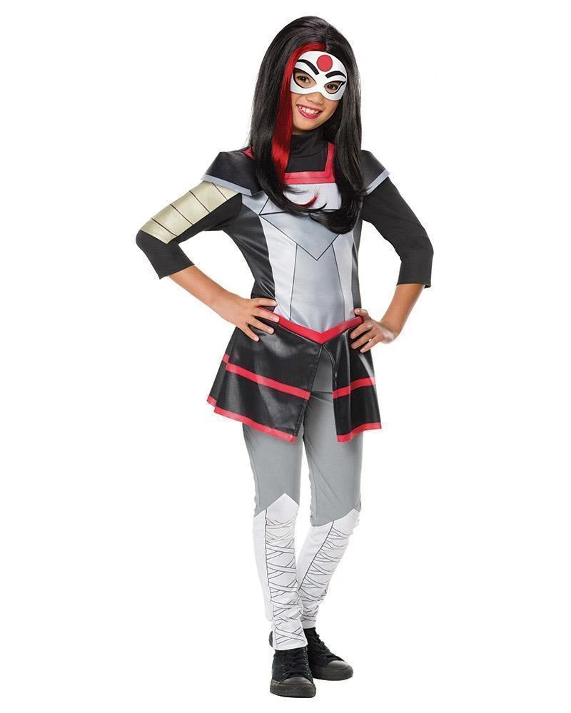 Rubie's Katana Deluxe Costume For Kids - Warner Bros DC Super Hero Girls 3 Rubie's Katana Deluxe Costume For Kids - Warner Bros DC Super Hero Girls