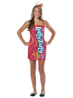 Rubie's Kids Laffy Taffy Cherry Tank Dress Costume For Tweens