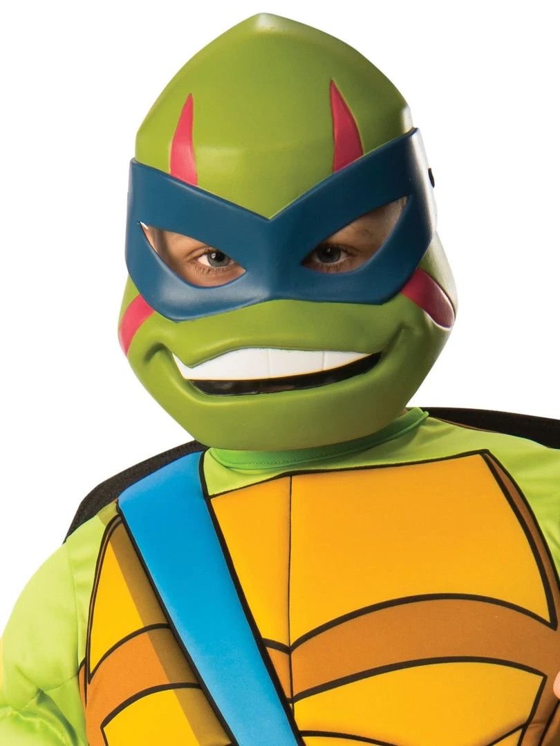 Rubie's Leonardo Deluxe Costume For Kids - Nickelodeon Teenage Mutant Ninja Turtles Rise 5 Rubie's Leonardo Deluxe Costume For Kids - Nickelodeon Teenage Mutant Ninja Turtles Rise