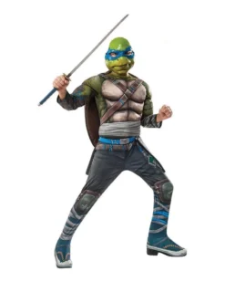 Rubie's Leonardo Deluxe Costume For Kids - Nickelodeon Teenage Mutant Ninja Turtles