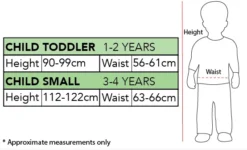 Rubie's Lil' Mrs Claus Dress And Apron Set For Toddlers & Kids