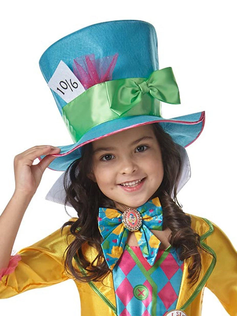 Rubie's Mad Hatter Deluxe Dress Costume For Kids - Disney Alice In Wonderland 6 Rubie's Mad Hatter Deluxe Dress Costume For Kids - Disney Alice In Wonderland