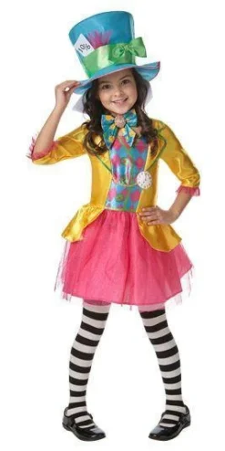 Rubie's Mad Hatter Deluxe Dress Costume For Kids - Disney Alice In Wonderland