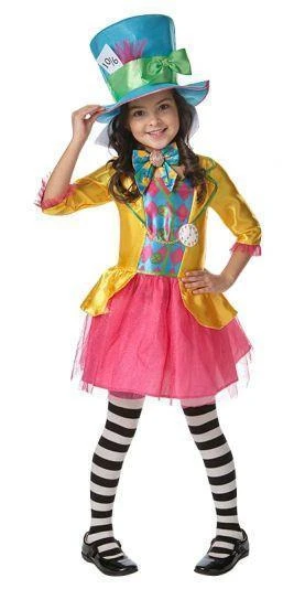Rubie's Mad Hatter Deluxe Dress Costume For Kids - Disney Alice In Wonderland 3 Rubie's Mad Hatter Deluxe Dress Costume For Kids - Disney Alice In Wonderland