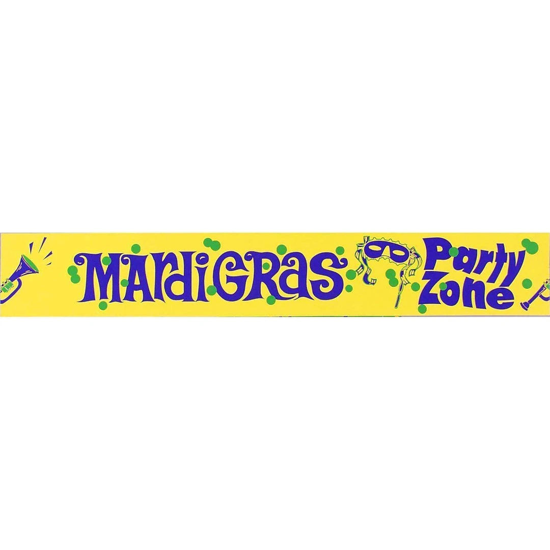Forum Novelties Mardi Gras 20 Foot Party Banner 3 Forum Novelties Mardi Gras 20 Foot Party Banner