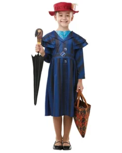 Rubie's Mary Poppins Deluxe Costume For Kids - Disney Mary Poppins Returns