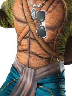 Rubie's Michelangelo Deluxe Costume For Adults - Nickelodeon Teenage Mutant Ninja Turtles