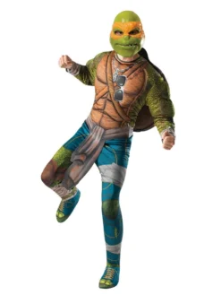 Rubie's Michelangelo Deluxe Costume For Adults - Nickelodeon Teenage Mutant Ninja Turtles