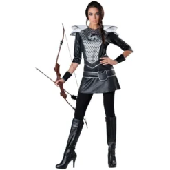 Incharacter Costumes Midnight Huntress Costume For Adults